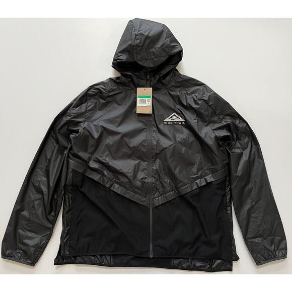 Nike Shield Women's Trail Running Jacket DC8041 010 Size XL NWT - Picture 1 of 12